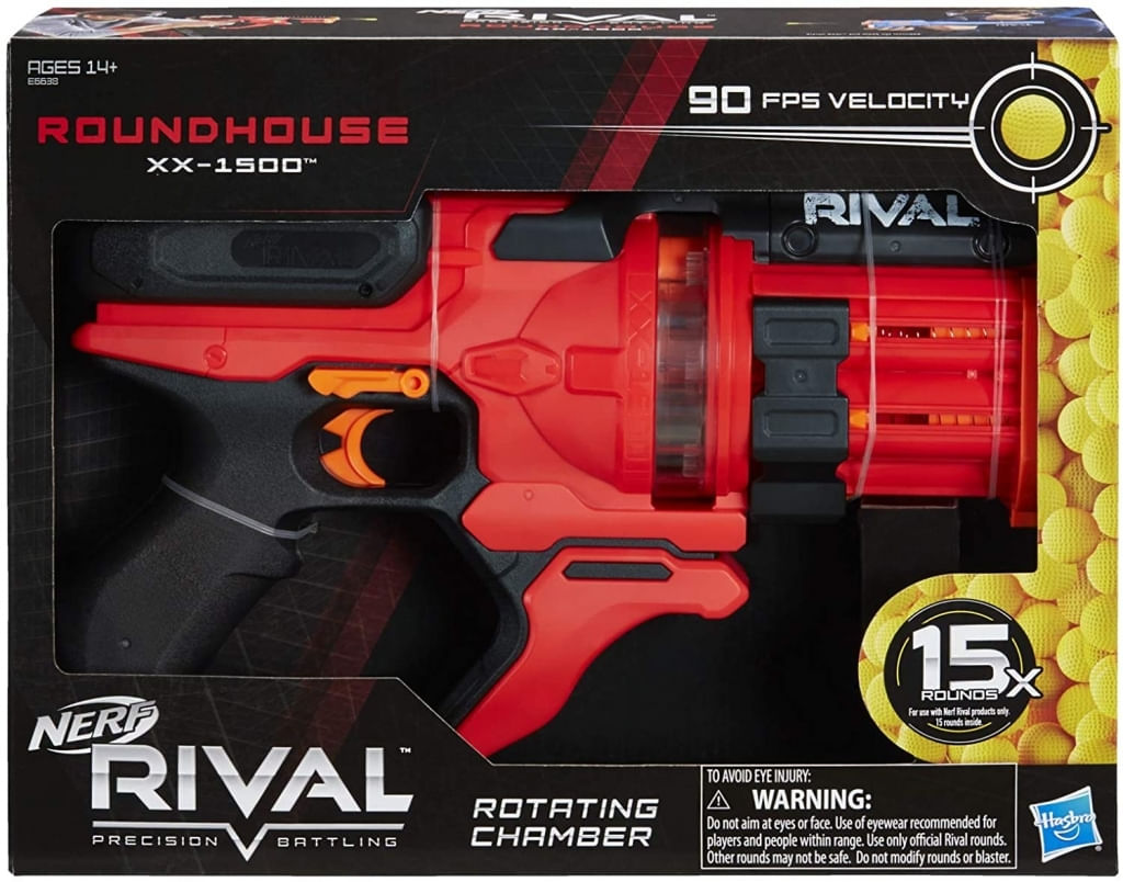 Nerf Rival Roundhouse 1500 - E6638 - Hasbro - Ri Happy