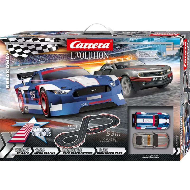 Pista-Eletrica---Carrera-Evolution---Break-Away---American-Originals---Carrera-7