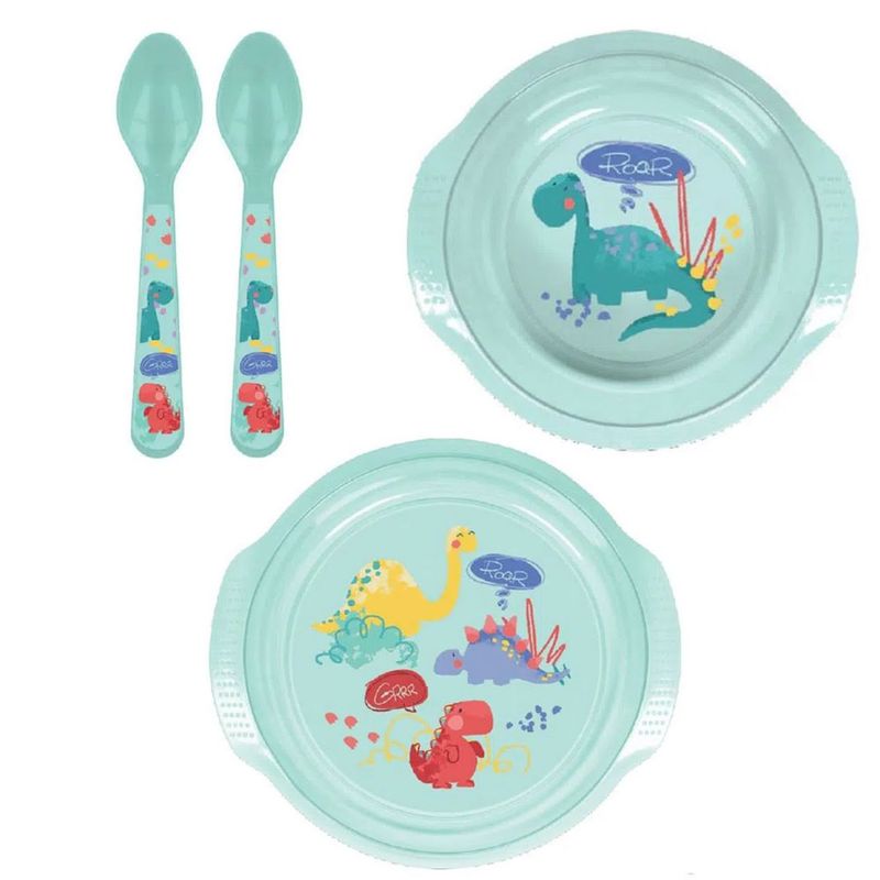 kit-minimi-bowl-de-treinamento-e-pratinho-de-alimentacao-2-colheres-dino-azul_frente