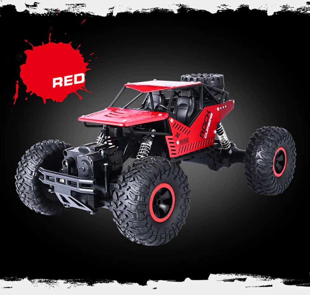 Carro Carrinho De Controle Remoto Jeep Rally Off-Road 4X4