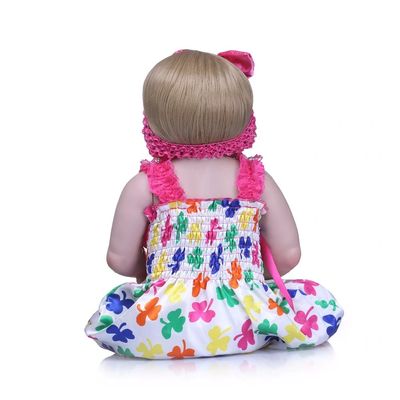 Bebê Reborn Menina Realista 100% Silicone 57cm - Unicórnio - Ri Happy