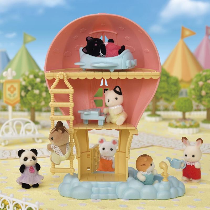 Casinha-Balao---Sylvanian-Families---Bebe-Gato-Malhado---Epoch-4