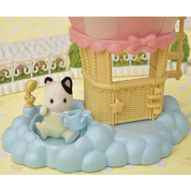 Casinha-Balao---Sylvanian-Families---Bebe-Gato-Malhado---Epoch-6