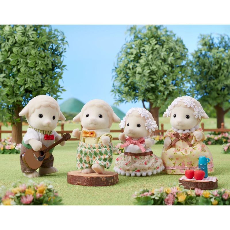 Conjunto-das-Ovelhas---Sylvanian-Families---Familia-Ovelhas---Epoch-2