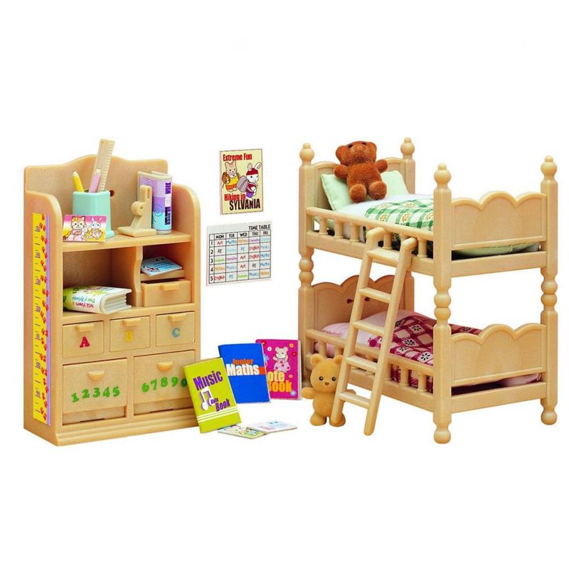 Sylvanian-Families-Moveis-de-Quarto-de-Crianca-Epoch