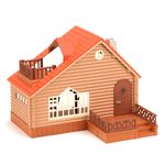 Casa-Frente-Sylvanian-Families-Casa-de-Madeira-Epoch