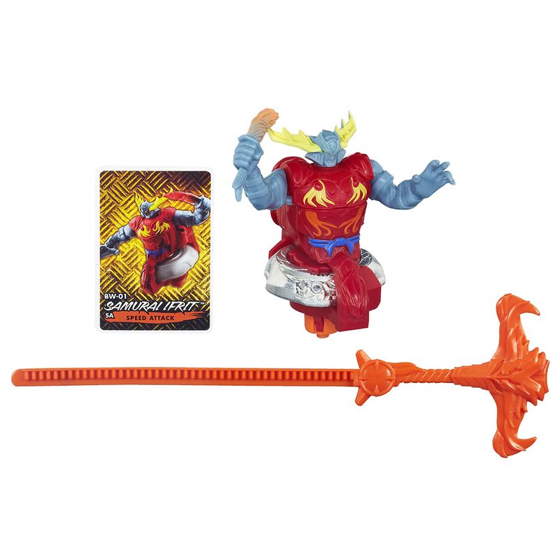 Piao-de-Batalha-Beyblade-Beywarrior-Shogun-Steel-Samurai-Ifrit-Vermelho-Hasbro