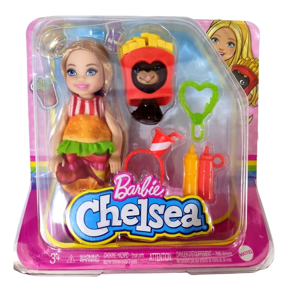 Combo de 4 Bonecas Chelsea Praia - Mattel - Ri Happy