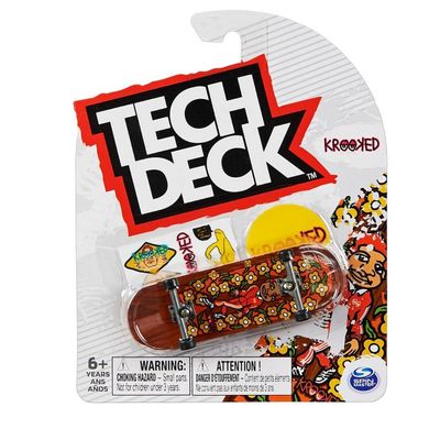 Skate De Dedo Profissional Tech Deck - Board Com Adesivos