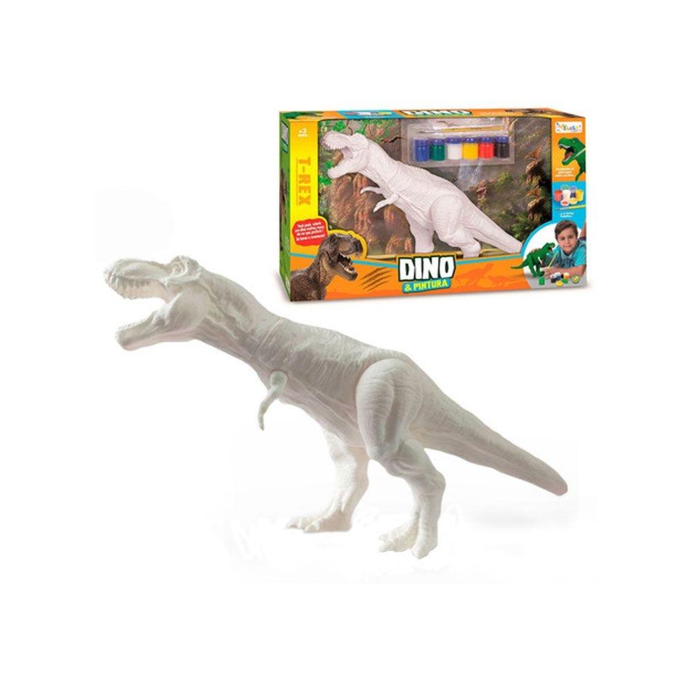 Brinquedo Dinossauro Para Colorir Dino Pintura T-Rex Miketa