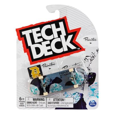 Kit 6 Skate De Dedo Profissional Tech Deck Board C/ Adesivos