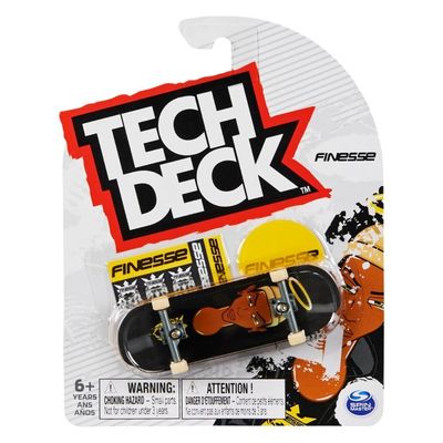 Skate De Dedo Tech Deck Profissional + Adesivos - Sunny