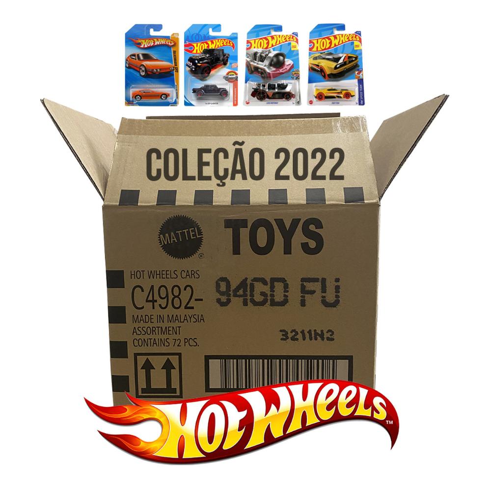 Hot Wheels Carrinhos Colecionáveis Kit com 10 Unidades