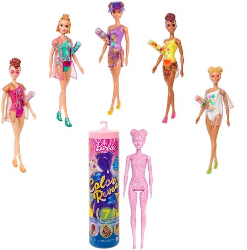 Barbie - Color Reveal  Areia E Sol - Serie 7 - Mattel GWC57