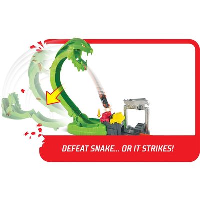 Pista Hot Wheels Ataque da Serpente