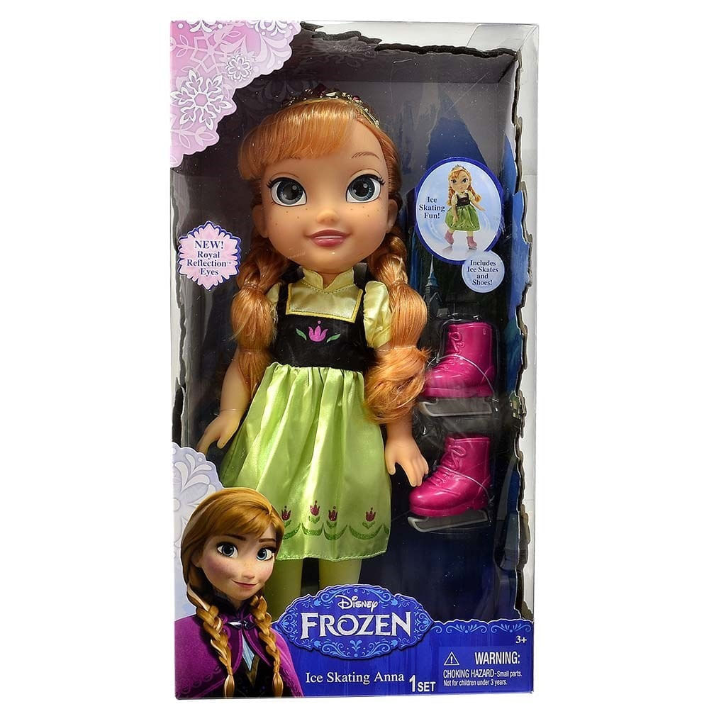 Boneca Frozen - Princesa Luxo Anna 35Cm C/Patins - MP Brinquedos