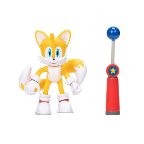 Sonic - Boneco Articulado - Tails - Candide - Ri Happy