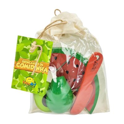 Kit Frutas de Brinquedo de Comidinha Infantil Velcro + Faca - Bambinno -  Brinquedos Educativos e Materiais Pedagógicos