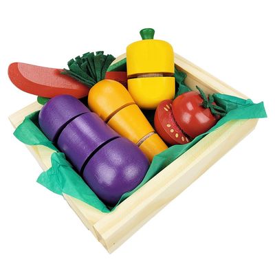 kit De Comidinha De Brinquedo Infantil Com Velcro Para Cortar Frutas e  Legumes, Jogo De Educativo Alimentos Reutilizáveis Cozinha