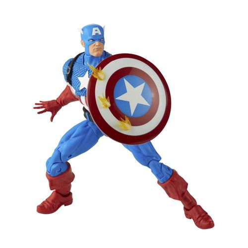 Boneco Articulado - Disney - Marvel Legends - Capitão América - 15 cm - Hasbro