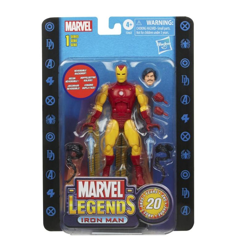 Boneco-Articulado---Disney---Marvel-Legends---Homem-de-Ferro---15cm---Hasbro-5