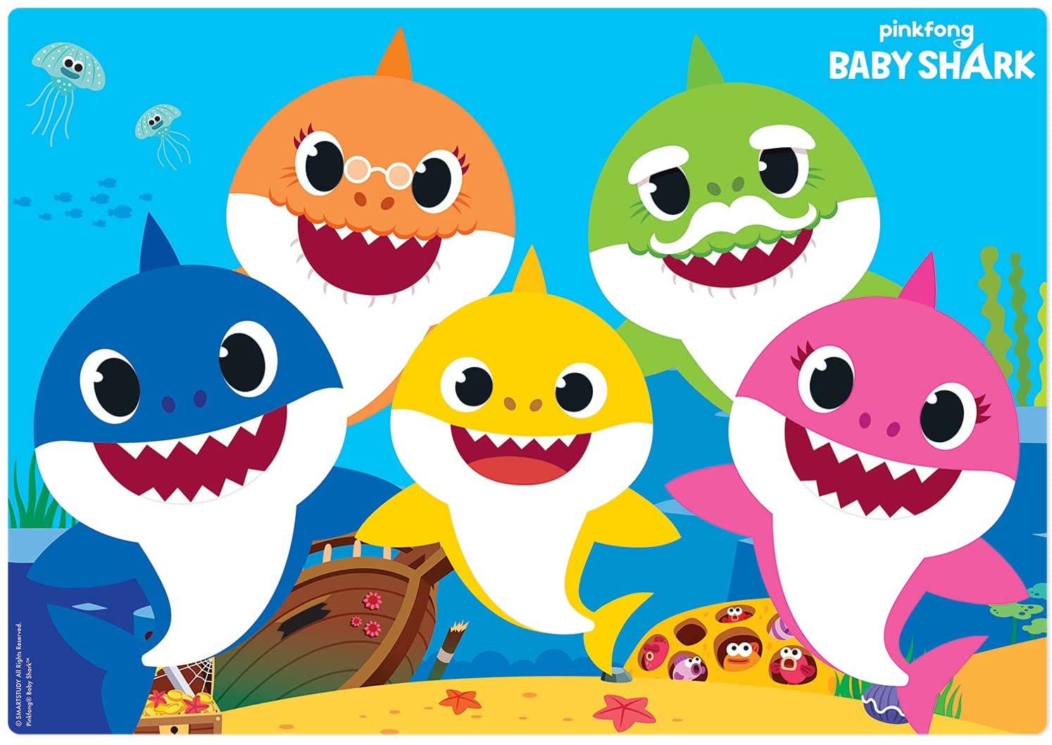 JOGO QUEBRA-CABECA BABY SHARK - Loja Festejando