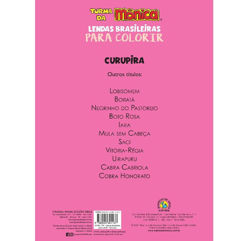 Livro-Turma-da-Monica---Para-Colorir---Curupira---Catavento-1