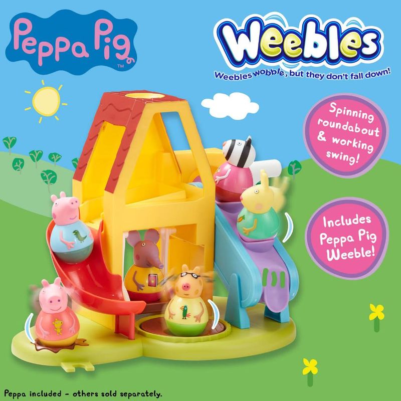 Compre Casa de Diversão com Weebles Peppa Playhouse - Peppa Pig aqui na  Sunny Brinquedos.