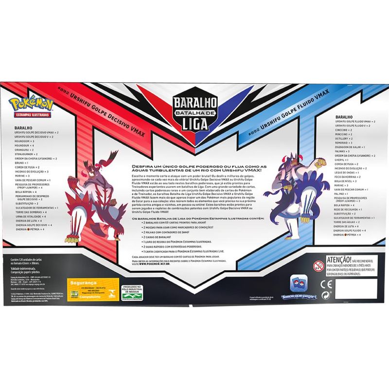 Jogo-de-Cartas---Baralho-Batalha-de-Liga---Pokemon---Urshifu---120-Cartas---Copag-2