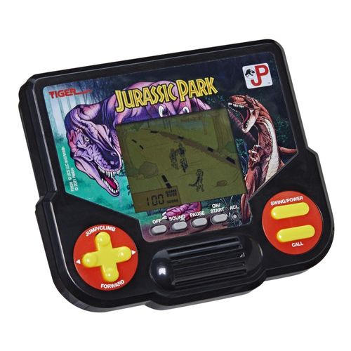 Jogo Eletrônico Portátil Retrô  - Jurassic Park - Tiger Electronics - Hasbro