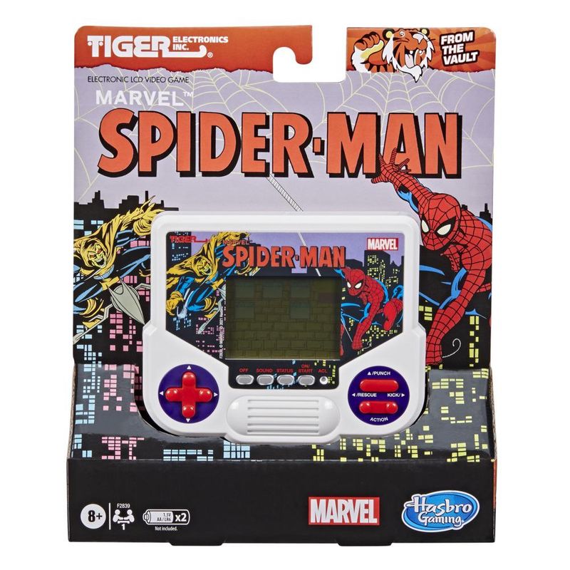 Jogo-Eletronico-Portatil-Retro---Marvel---Homem-Aranha---Tiger-Electronics---Hasbro-2