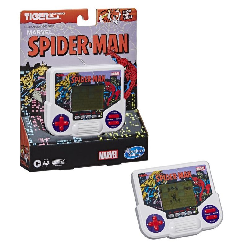 Jogo-Eletronico-Portatil-Retro---Marvel---Homem-Aranha---Tiger-Electronics---Hasbro-3