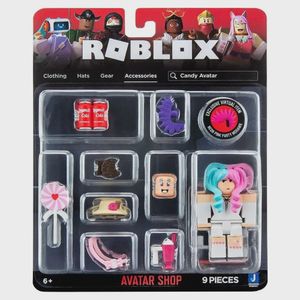 Boneco Roblox Avatar Shop com Item Virtual Exclusivo 9 pçs - 2219 - Sunny