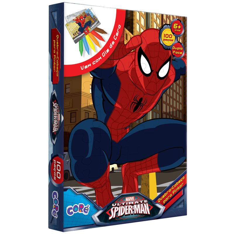 2075-Quebra-Cabeca-para-Pintar-Ultimate-Spider-Man-100Pecas-Toyster