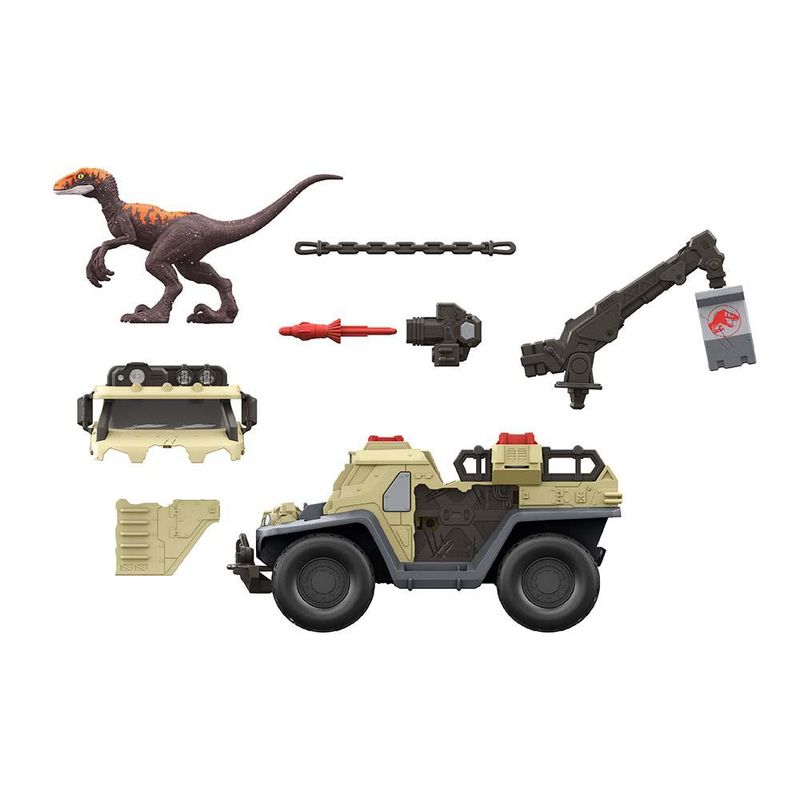 Veiculo-de-Captura-e-Figura-de-Acao---Jurassic-World----N-Crush-Truck---Mattel-2