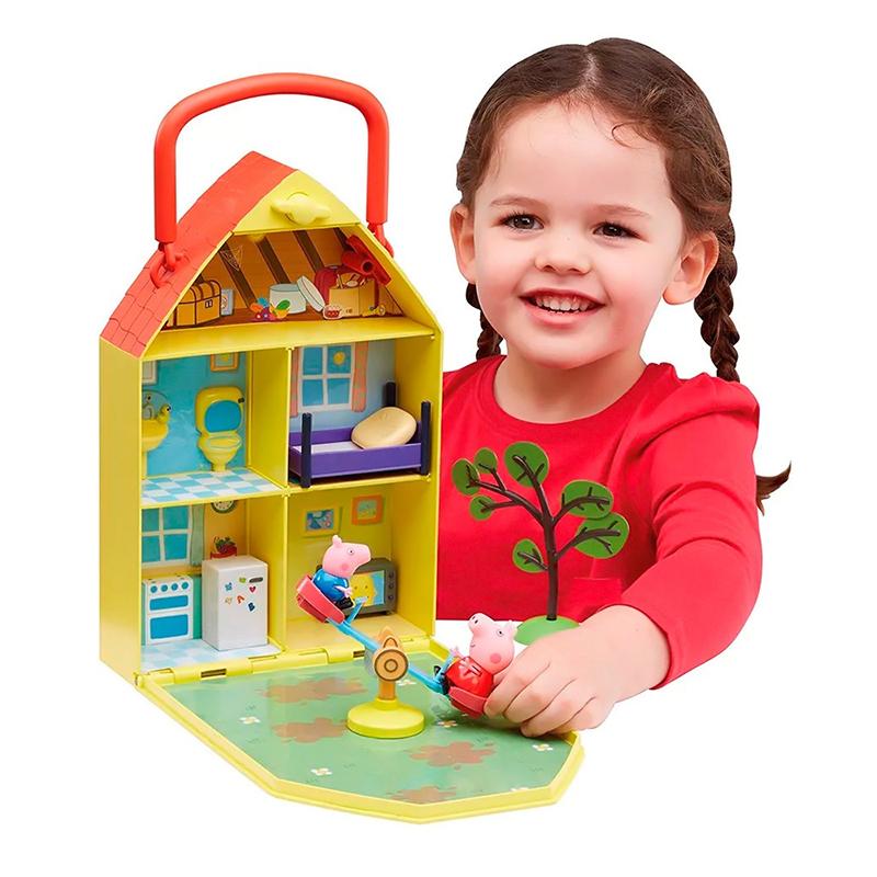 Casa com Jardim Peppa Pig - DTC - Ri Happy