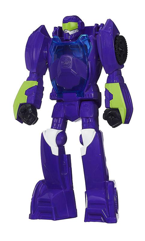 Playskool Transformers Rescue Bots - Action Figure Fire-Bot Heatwave, Conversione 2-in-1 Per Bambini 3+