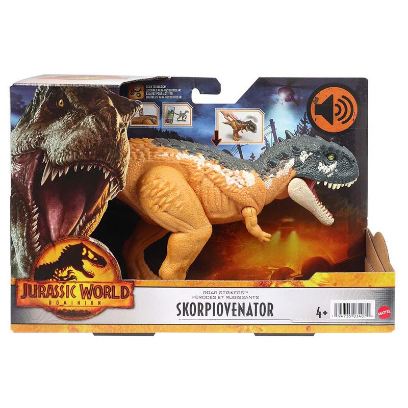 Figura-de-Acao---Jurassic-World---Skorpiovenator---Ruge-e-Ataca---17cm---Mattel-3