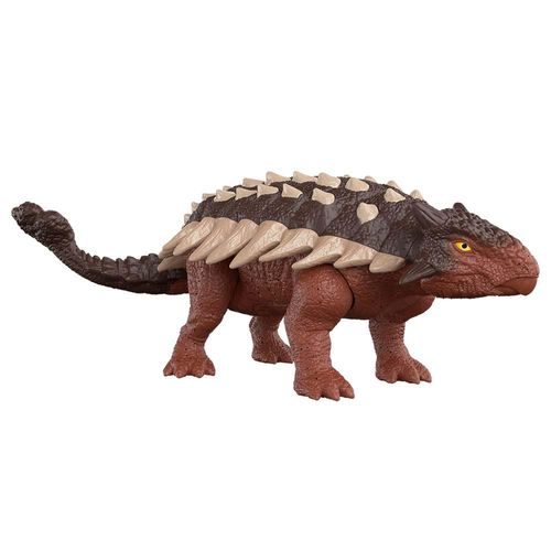 Figura de Ação - Jurassic World - Ankylosaurus - Ruge e Ataca - 17 cm -  Mattel