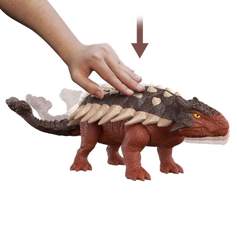 Figura-de-Acao---Jurassic-World---Ankylosaurus---Ruge-e-Ataca---17cm---Mattel-2