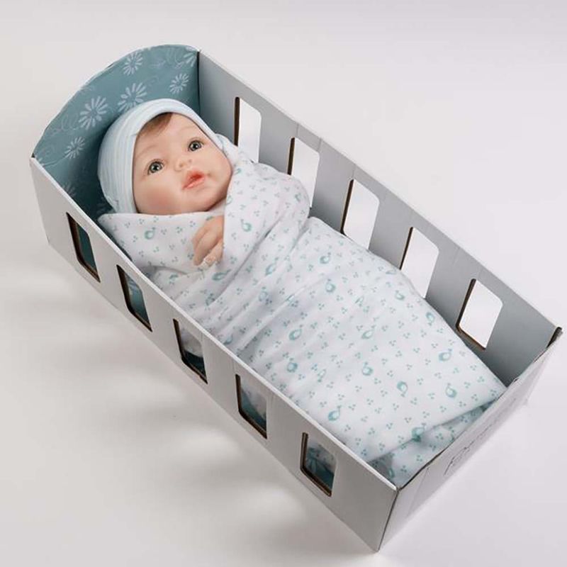 Bebe Reborn Menino Noah - Paradise Galleries 55 cm Corpo de Pano - TRENDS  Brinquedos