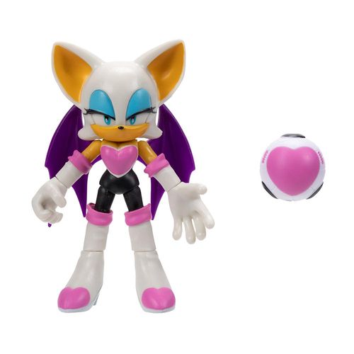 Mini Figura Articulada - Sonic The Hedgehog - Rouge - Candide