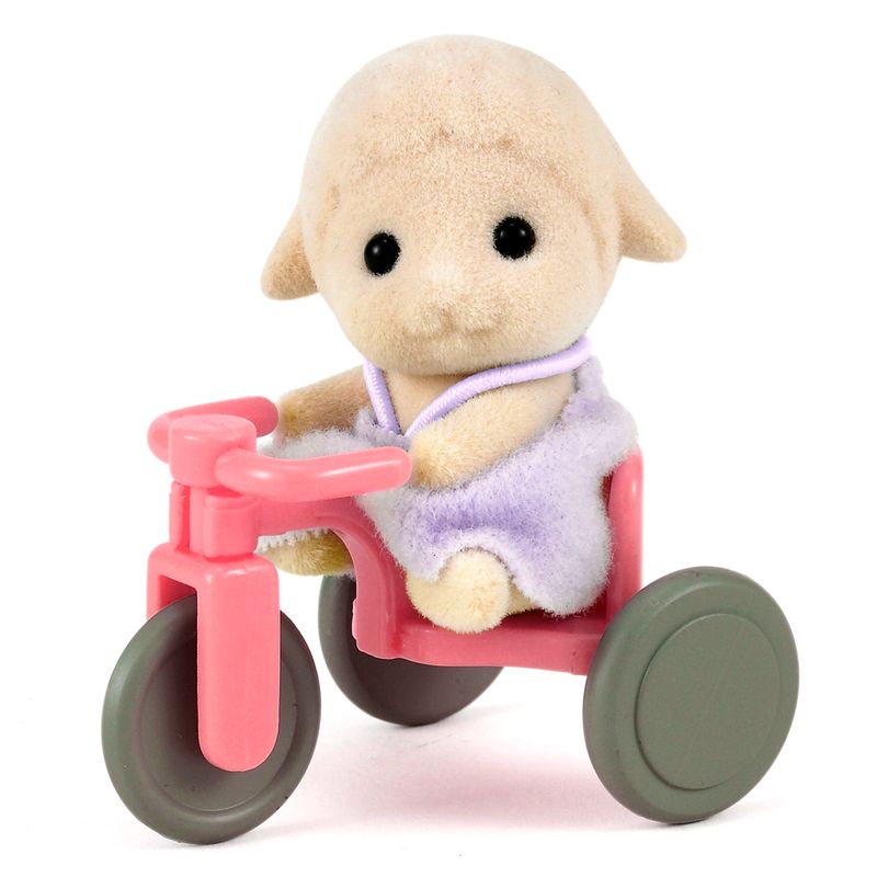 Sylvanian-Families---Bebe-Ovelha-com-Triciclo---Epoch