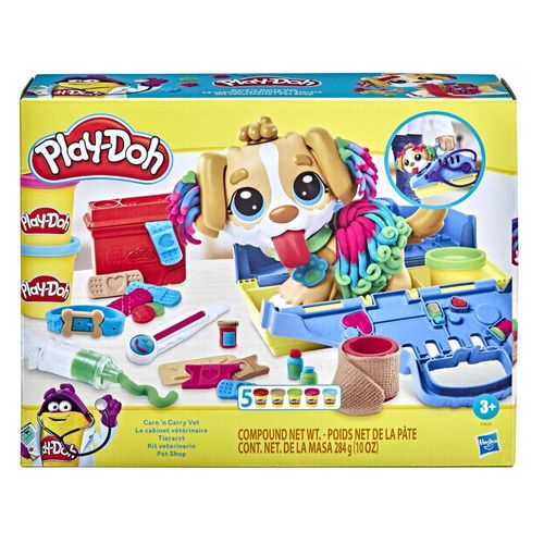 Massinha de Modelar - Play-Doh - Pet Shop - Veterinário - Hasbro