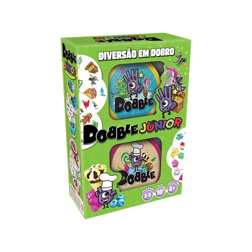 Jogo de Cartas - Dobble Junior - 2 a 6 Jogadores - Galápagos