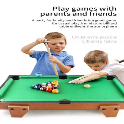 BRINQUEDO SINUCA INFANTIL MESA DE BILHAR JOGO GRANDE 52CM COM PES DE CHAO E  MESA SNOOKER CRIANÇAS EM MADEIRA - Ri Happy