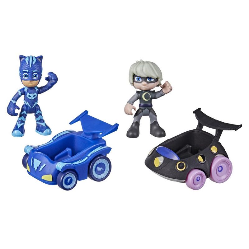 Conjunto-de-Mini-Bonecos---PJ-Masks---Menino-Gato-e-Garota-Lunar---Veiculos-de-Acao---Hasbro-2