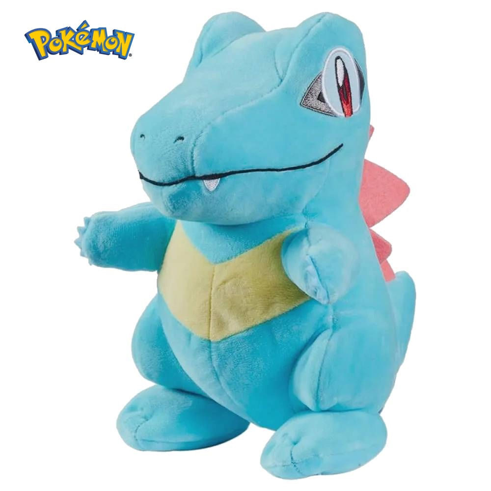 Pelúcia Pokemon Totodile Importada Crocodilo Tipo Água 19 Cm em Promoção na  Americanas