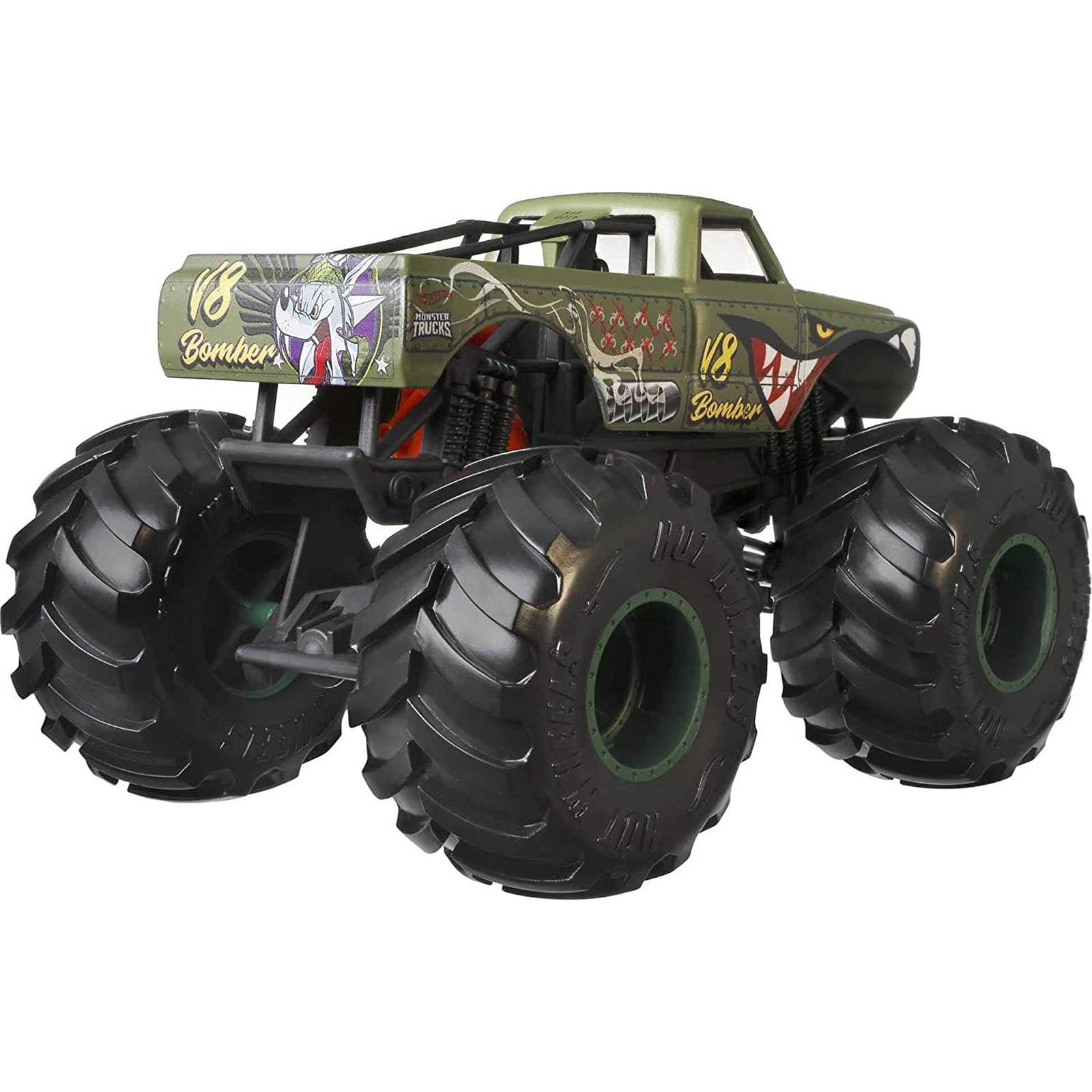 Hot Wheels - 1:24 - V8 Bomber - Monster Trucks - GWL16 - Ri Happy