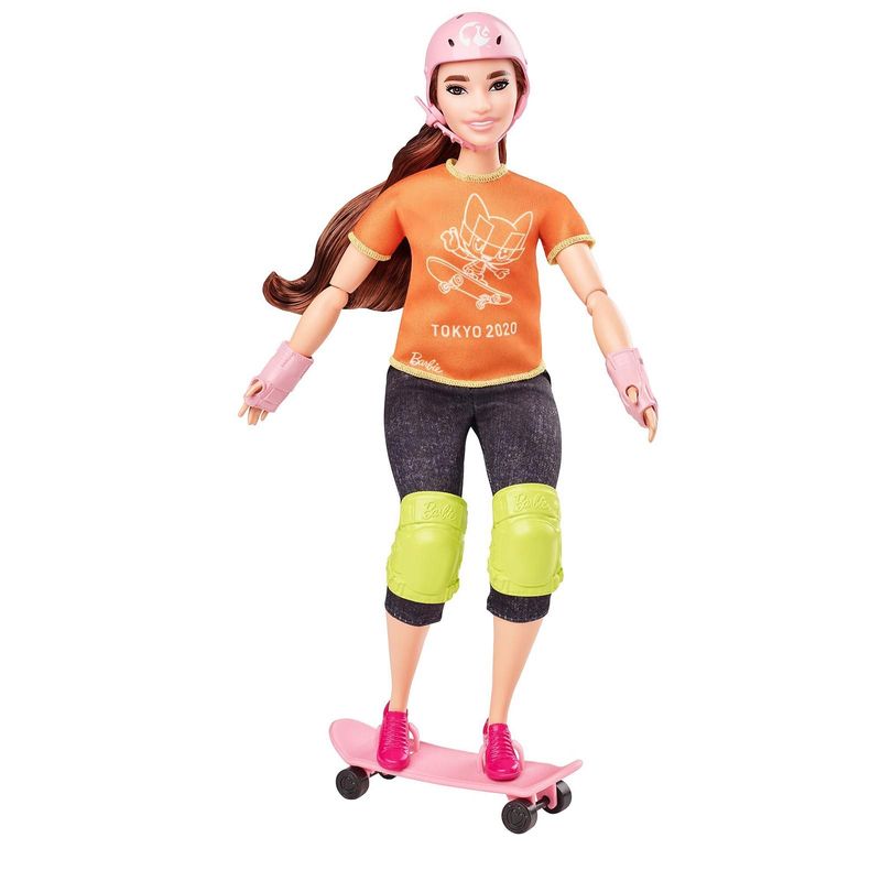 Barbie - Skate - Olímpiadas de Tokyo 2020 - GJL78 - Ri Happy